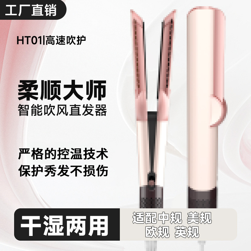 Master Dai's Hair Dryer and Curling Iron Ht01 Two-In-One Multifunctional Negative Ion Electric Salon Tool, Similar to the One Used by Celebrities