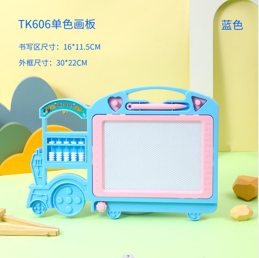 Jingjing tablero de escritura para niños tablero de dibujo magnético juguete de dibujos animados color Niños Bebé graffiti tablero de juguete al por mayor