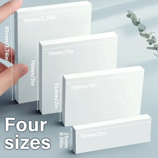 Cross-Border 200-Page Set of Transparent Sticky Notes, Index Tabs, Pet Label Stickers, Strong Adhesive Paper, Yuede