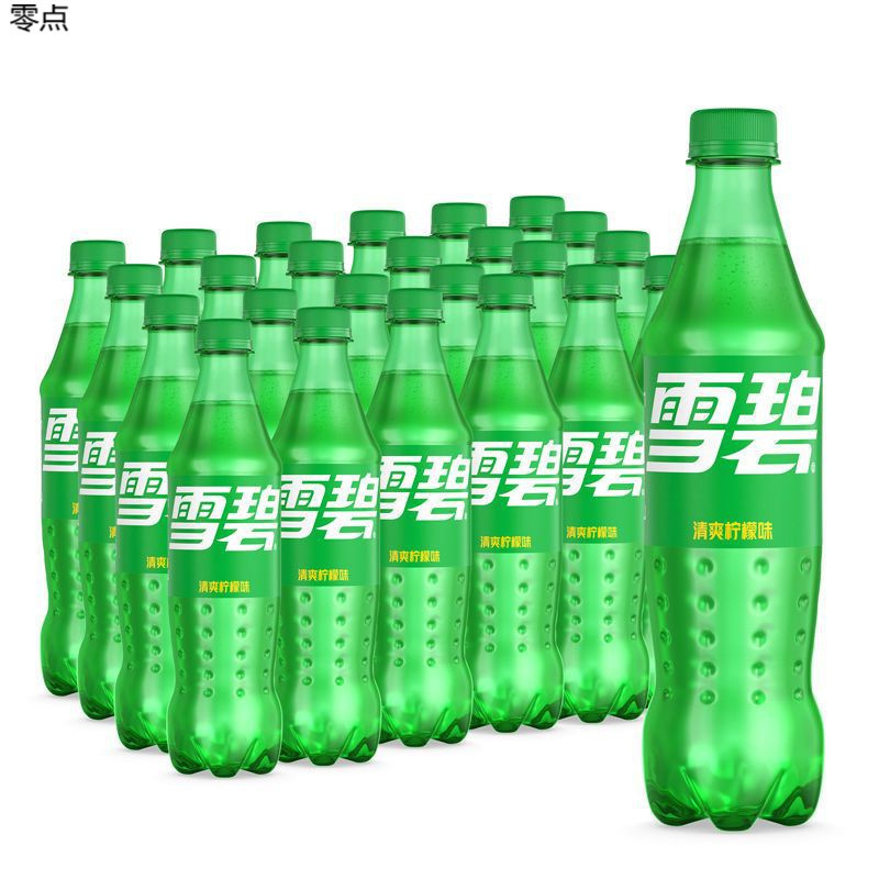 雪碧经典柠檬味碳酸饮料汽水500ml*24瓶整箱装批发跨境一件包邮|undefined