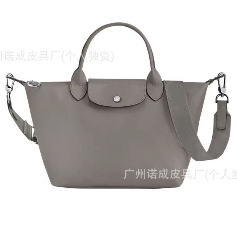 New Style Dumpling Bag, Cowhide Leather Crossbody Bag, Hand-Held Shoulder Tote Bag, Large Capacity Handbag, Crossbody Shoulder Bag for Commuting