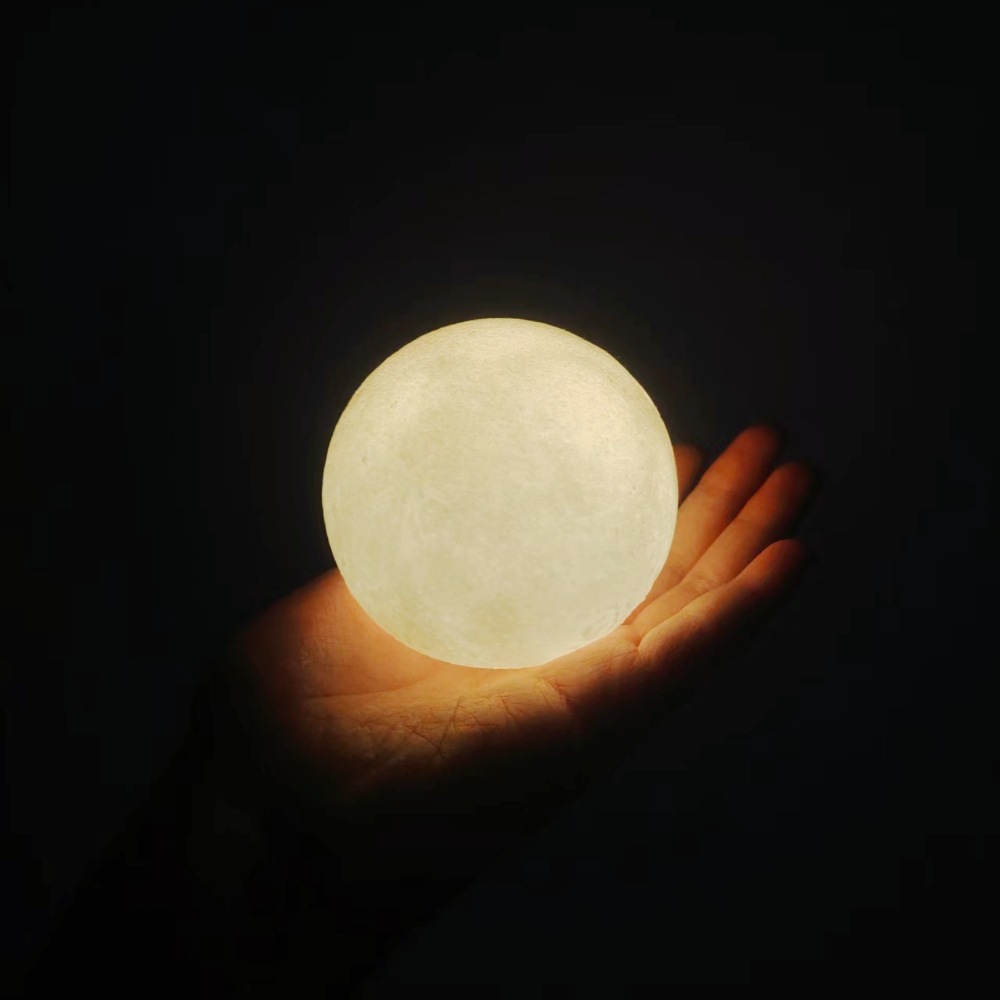 달 램프-*6.5CM/단일 야간 조명