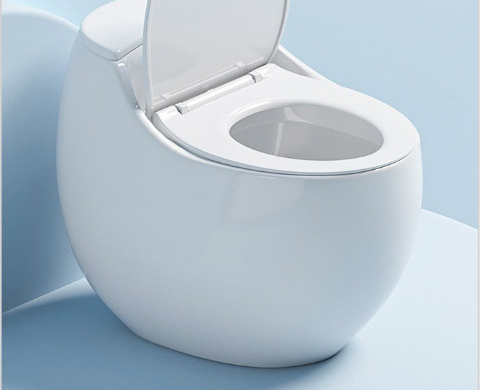 Toilet seat, large flushing force, siphon, large pipe, anti-odor, water-saving, quiet, small-sized apartment, super whirlpool egg-shaped hotel project undefined