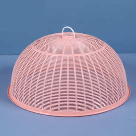 餐桌罩家用小中大号透气圆形防苍蝇盖子剩菜食物罩饭菜防尘罩子