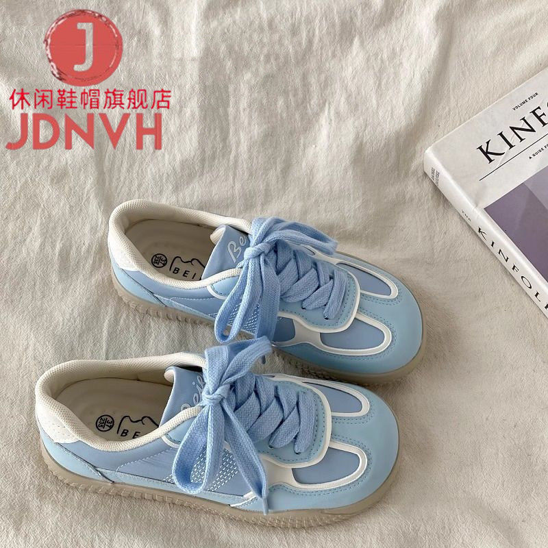 Nicho de diseño de estudiantes rosa de entrenamiento de skate zapatos de mujer otoño 2024 nuevos zapatos deportivos casuales Gump zapatos blancos