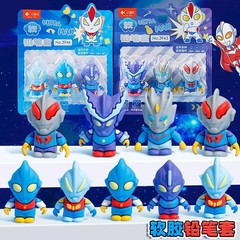 小魚爾3944ペンキャップ、ペンカバー、鉛筆キャップ、ペンスリーブ、子供用鉛筆保護カバー、ペンキャップ、シリコン製ソフトグリップペンホルダー