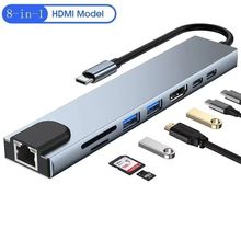 type-c��չ�]�˺�һ���W��hdmi4k����SD/TF�๦��hub��Xƽ���֙C