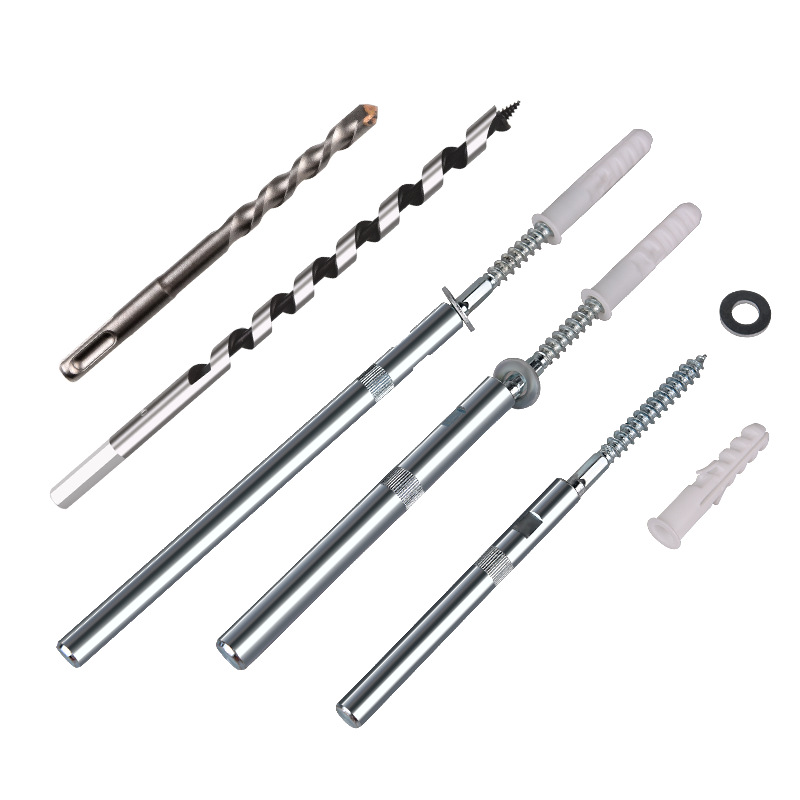 Soporte de estante invisible Placa de partición de uñas accesorios fijos Soporte de tornillo de expansión de madera oculto palabra de pared