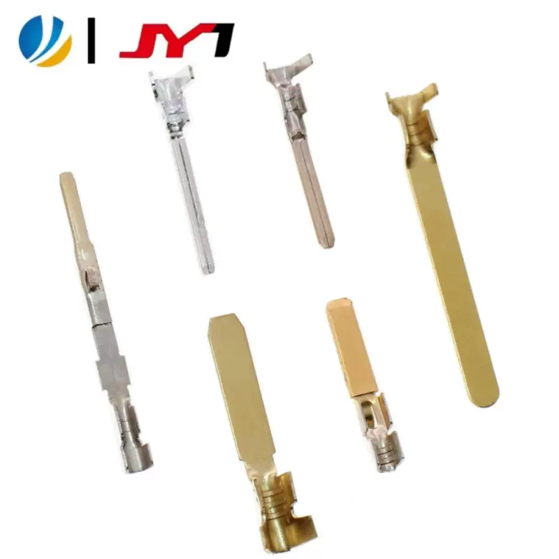 聚盈东莞厂家铜镀锡1.8/2.8/3.2/3.6插片防水连接器电源1.5插片端