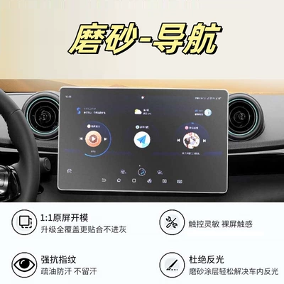 display screen protective film, Car interior film - dolphin-101inch-navigationmatte-tempered-film
