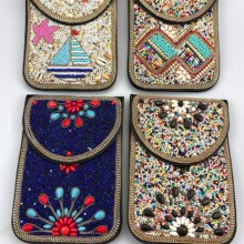 �����ׁ��L��ɫ�������ʯС�����½�����PU���Ćμ�б���Ů�F؛