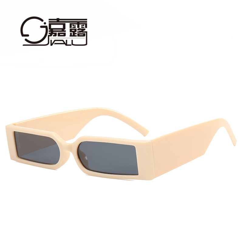 New hip hop small frame sunglasses fashion punk European and American Street shooting small red book Wholesale Sunglasses
