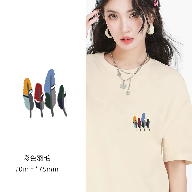 T-shirt for beloved, sticker, small patch, new collection