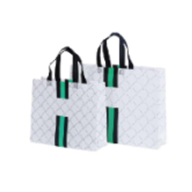 En stock bolso no tejido personalizado Impresión logotipo ropa publicidad bolsa color película no tejida