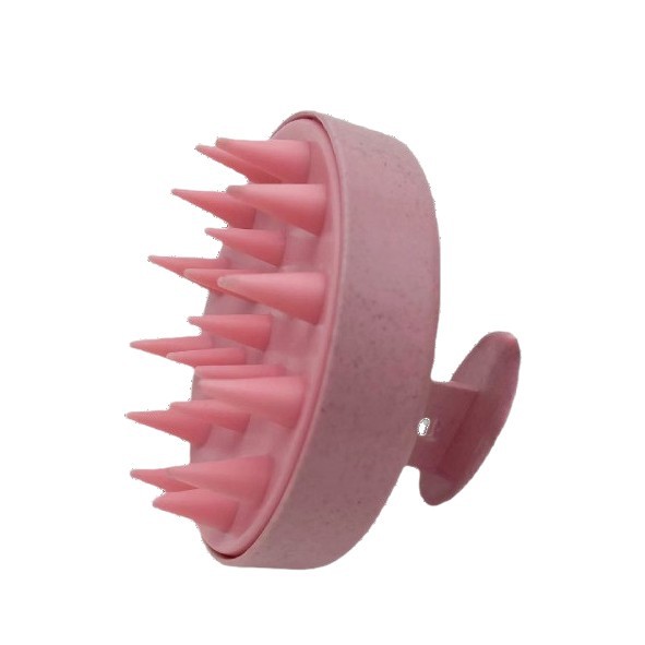 Set de Cepillo para Cabello de Paja Amazon, Botella para Limpieza en Seco, Masaje del Cuero Cabelludo, Tinte para el Cabello, Lavado de Cabello, Peluquería, Baño, Cepillo para Champú