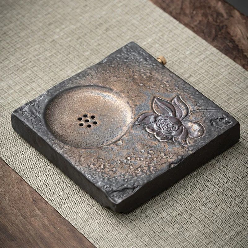 Creativo japonés Kung Fu té juego traje hogar cerámica té taza tetera gres simple viaje portátil una olla tres tazas