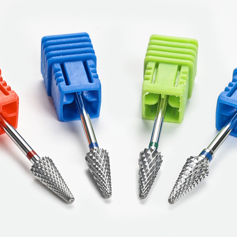 Nueva herramienta de limpieza de armaduras de acero de tungsteno para uñas de nuevo estilo