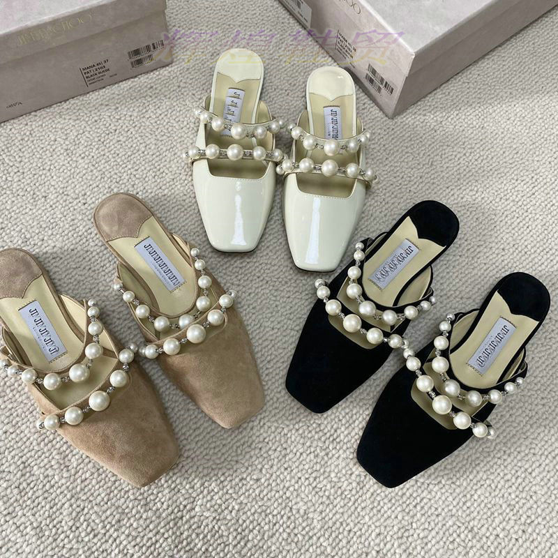 Summer slippers flat low-cut