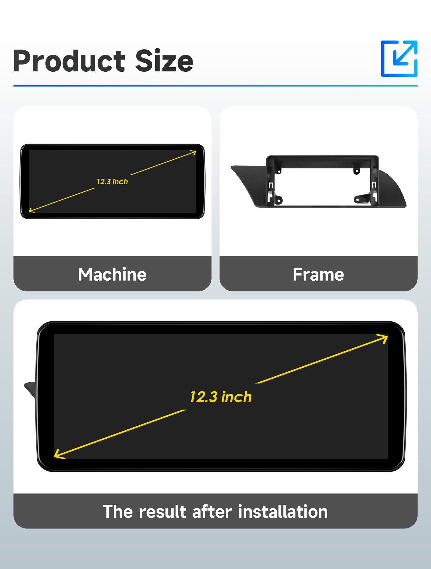 Suitable for 09-16 Audi A4 A5 S5 Linux system car central control Carplay navigation