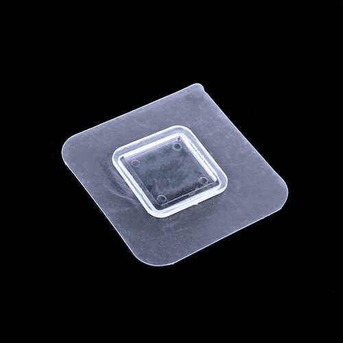 Seamless Square Buckle Non-Slip Adhesive Square Tissue Box Snap-on Glue Sticker for Bathroom and Toilet Direct Factory Supply Wholesale