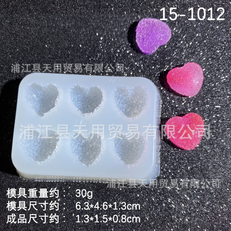 Amor estrella pareja comida y jugar arcilla epoxi molde de silicona tamaño de molde de silicona epoxi hecho a mano de bricolaje