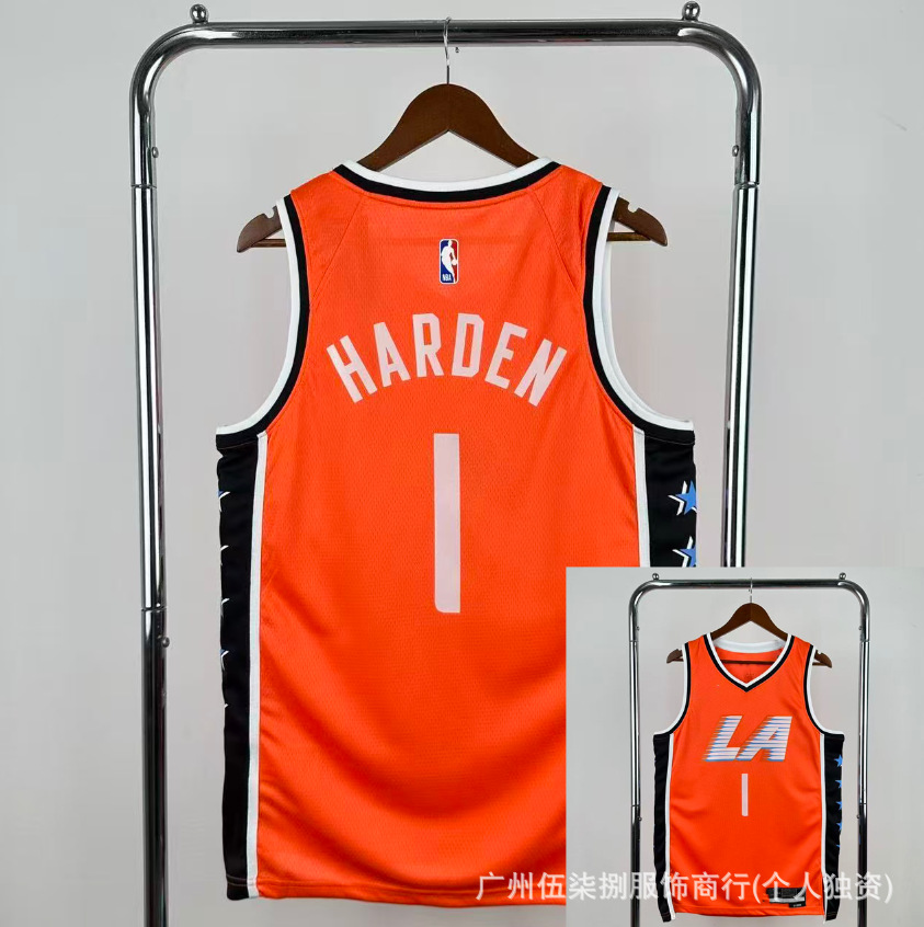 Hot Basketball Warriors Lakers Bull 76 Knights Clipper Magic chaleco de secado rápido sin mangas Harden Curry camiseta image 4