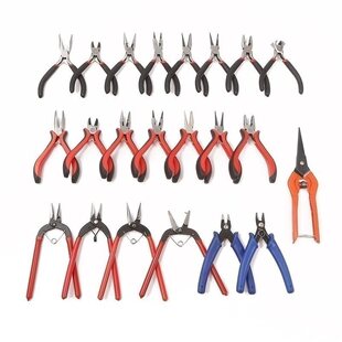 Hand DIY Tools Diangle Pliers Multifunctional Pointed Pliers Diangle Pliers Flat Pliers Wire Cutting Pliers Bent Pliers Jewelry Pliers