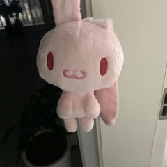 gloomy bear中古粉色汎用兔同款手作系列兔子超萌娃娃毛绒挂件