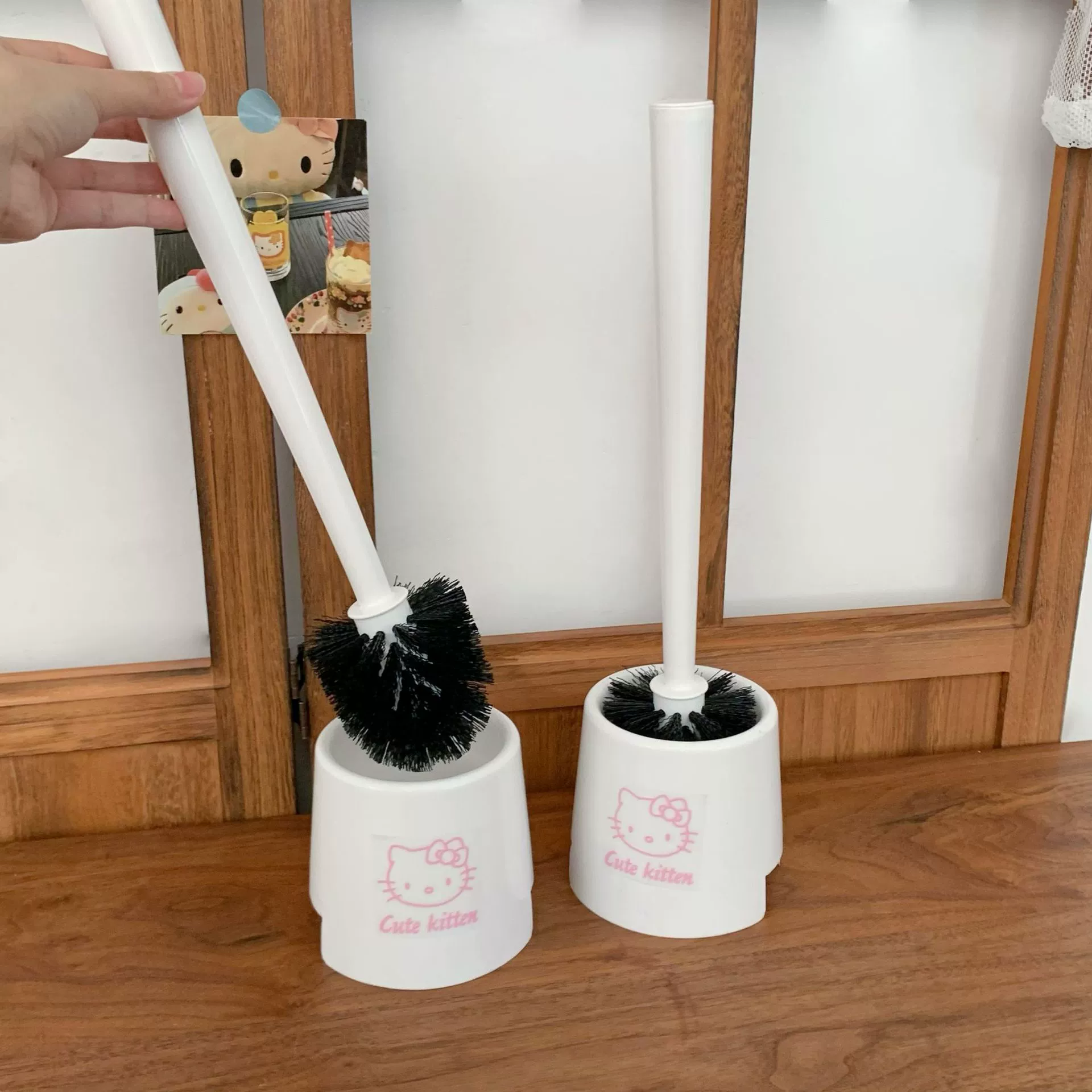 Домашняя щетка для кошачьего туалета без тупиков, щетка для чистки ванной комнаты, щетка с длинной ручкой и нижним сиденьем, набор для ванной комнаты, щетка для унитаза