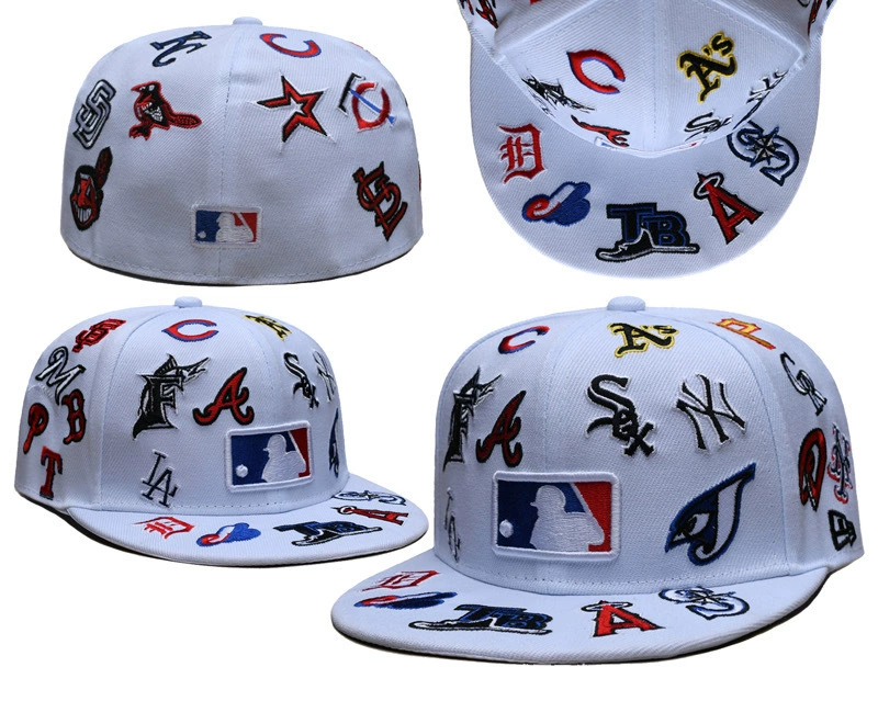 Baseball Cap MLB embroidered, sizes 7–7 5/8 (55.8–60.6 cm), multi-color options