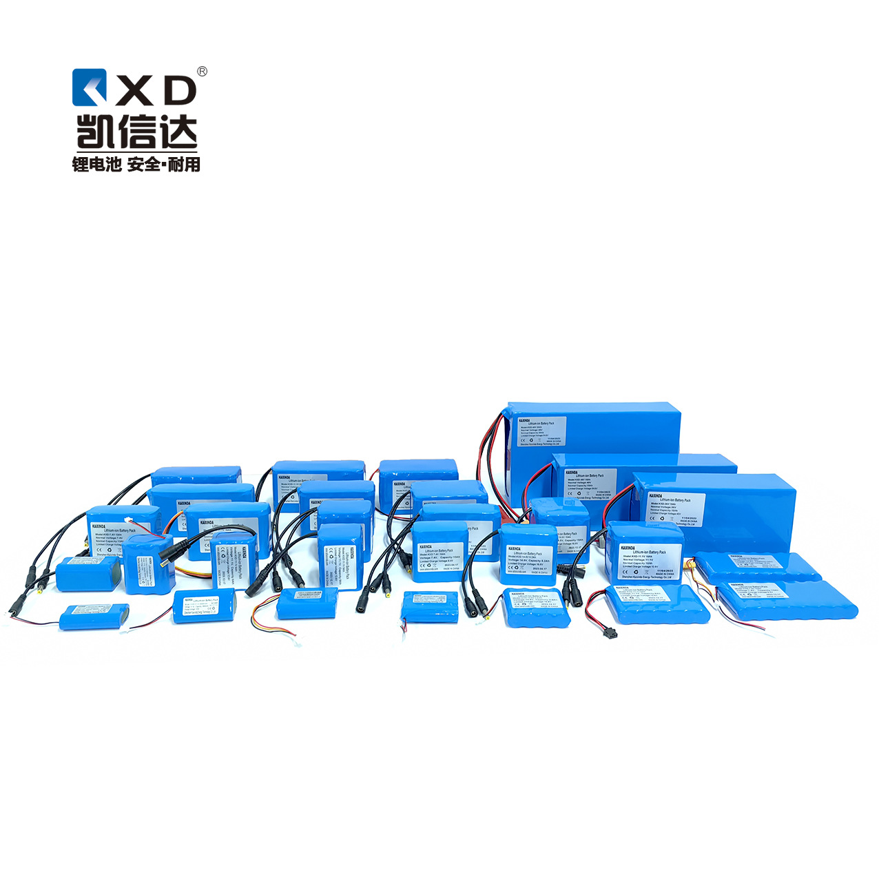 凯信达 磷酸铁锂电池 24v 6Ah -40℃低温铁锂电池 电池组