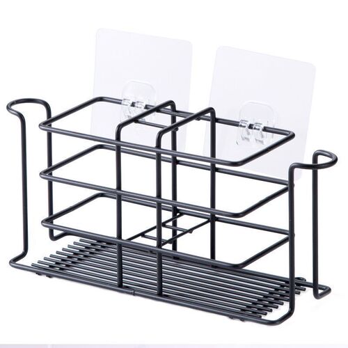 Factory direct selling toothbrush storage rack without punching, wall-mounted, wall-mounted bathroom mouthwash tooth cup holder toothpaste storage rack