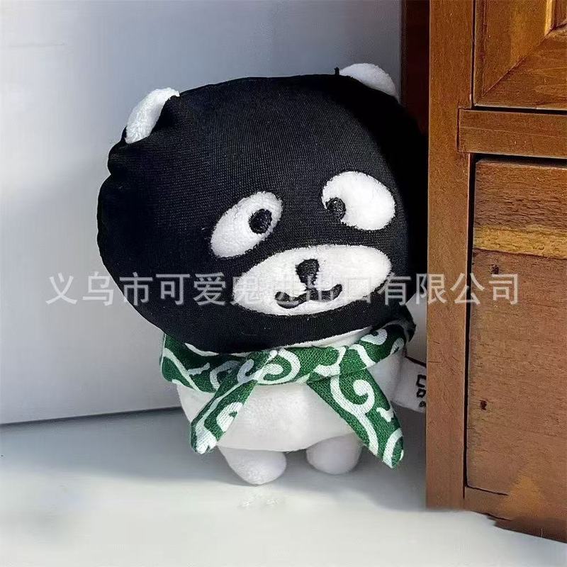 自虐的なクマのベビー服 10 センチメートル服よだれかけ唾液タオル綿人形三角タオル装飾アクセサリースカーフ|undefined