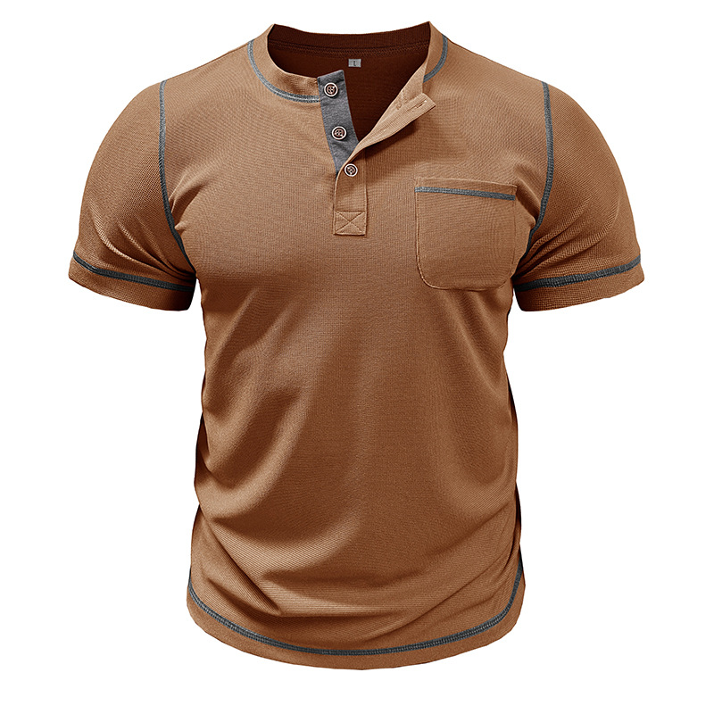 Hombres Color Sólido Playeras Ropa Hombre display picture 19