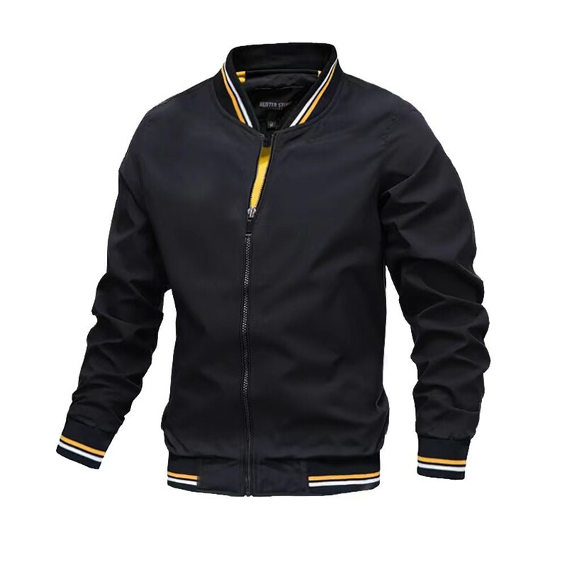 Jacket trendy men's autumn and winter new European and American casual coat fashion trend coat men's top thin wholesale jacket Jacket trendy men's autumn and winter new European and American casual coat fashion trend coat men's top thin wholesale jacket
