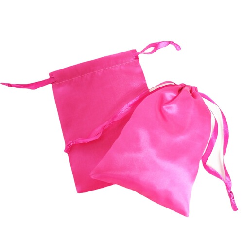 Satin bag, silk bag, wig dust bag