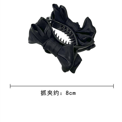 High ponytail catcher, ball head clip, dish hair artifact hairpin, large female pumpkin bow headdress, shark catcher