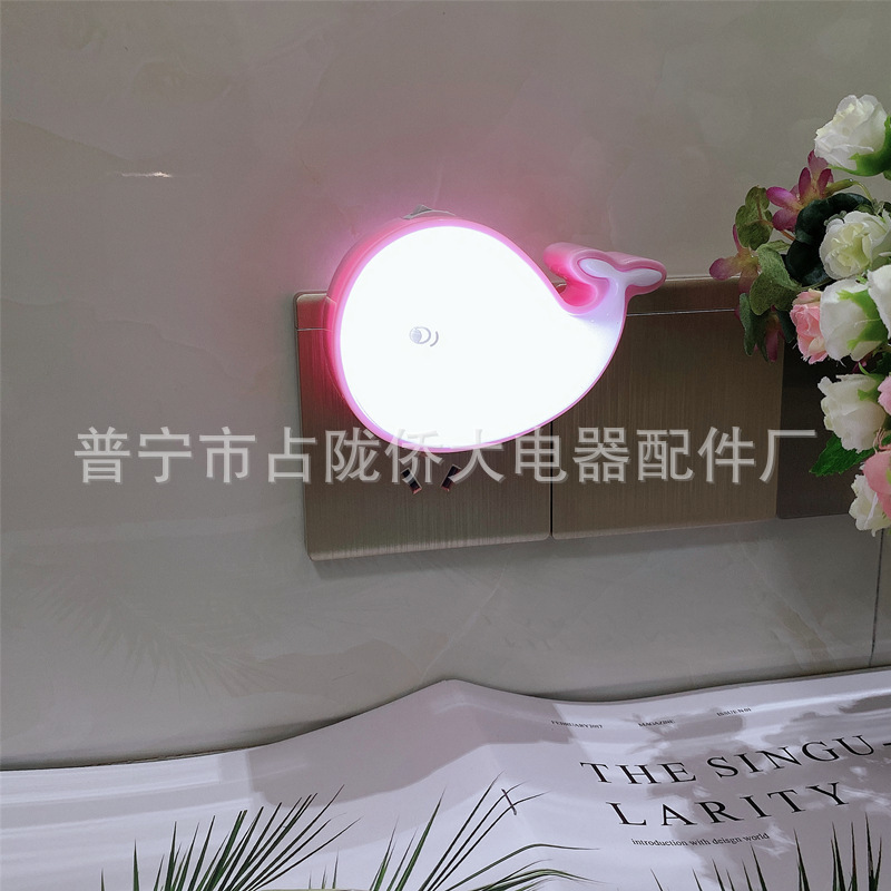 Fuente transfronteriza plug-in tipo lámpara nocturna para dormir