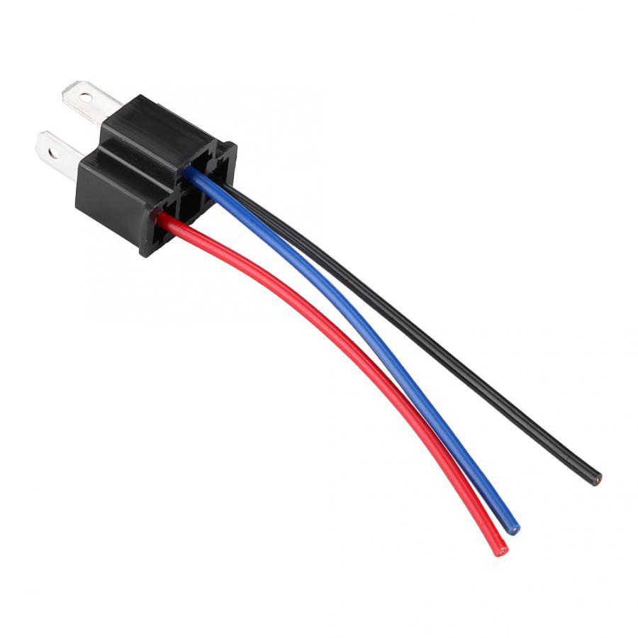Arnés de cableado del zócalo H1H4H7H11H13 5202/H16/9005/9006/9007 portalámparas con alambre modelo completo