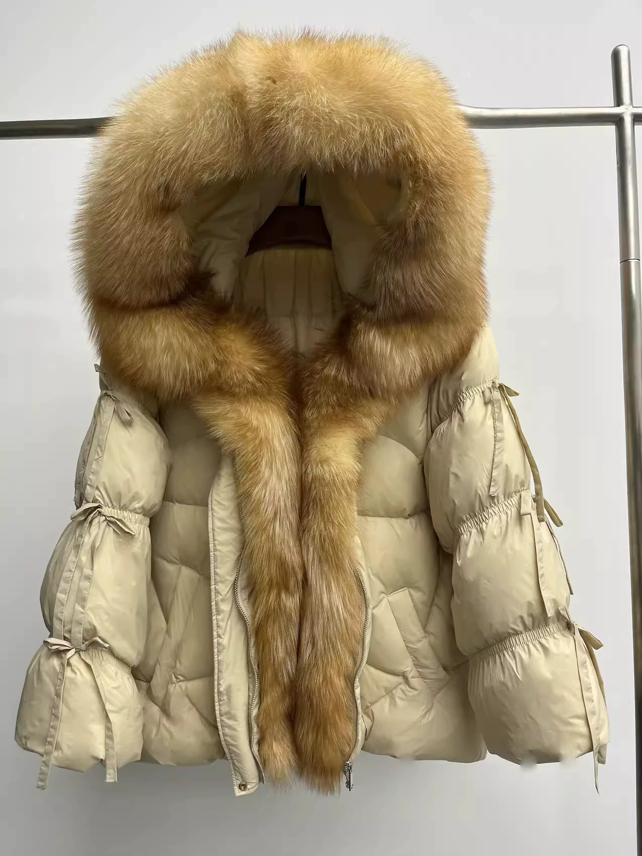 Elite warm down jacket, European style, goose down
