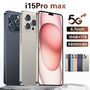 Мобильный телефон, процессор Intel Core i15, 15 Pro Max, (кросс‑бордер торговля), 6.7 дюйма, Android, оптовая продажа
