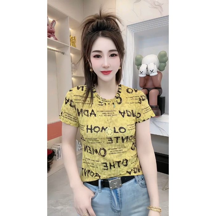 노란색