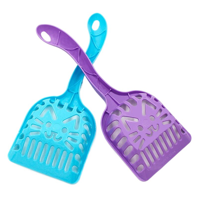 Venta caliente mascota gato arena pala nuevo gato cabeza gato arena pala gato y perro limpieza pala suministros para mascotas