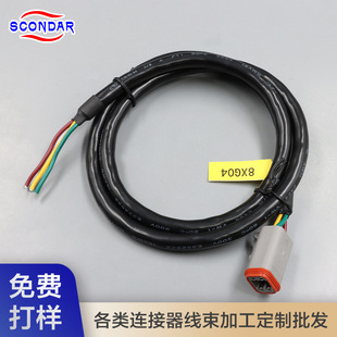 SCONDAR ���ƾ������� Deutsch DT06-4S 4 ᘹ��^���w ��ˮ��܇��