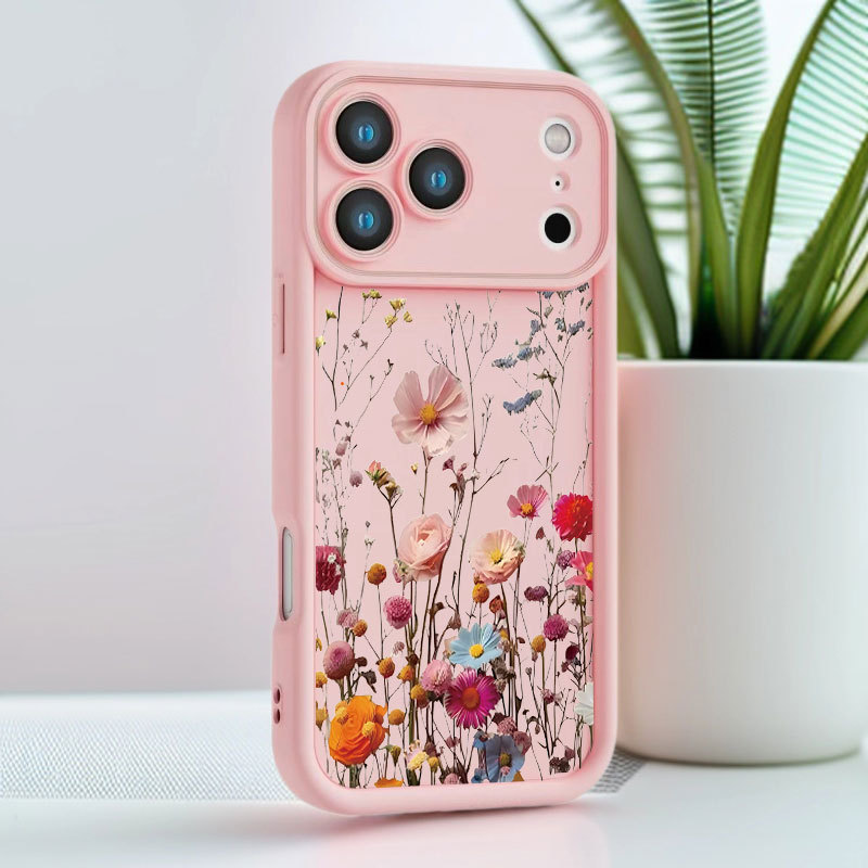 Colorful Floral Phone Case For Iphone And Samsung Galaxy Models_voghion.com
