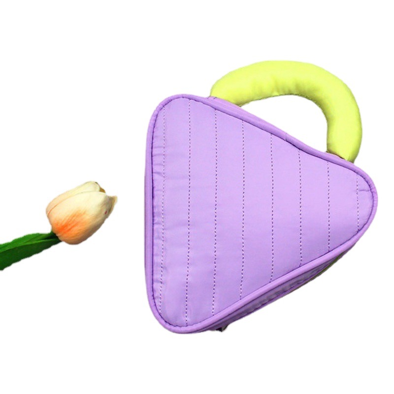 2024 nuevo estilo ins bolsa de cosméticos del color caramelo de gran capacidad bolso portátil de las mujeres productos de cuidado de la piel caja de almacenamiento bolsa caja