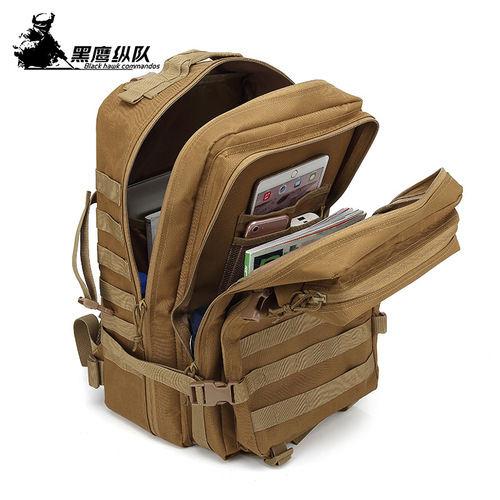Cross-border men's large-capacity camping army attack bag mountaineering sports travel camouflage outdoor tactical backpack