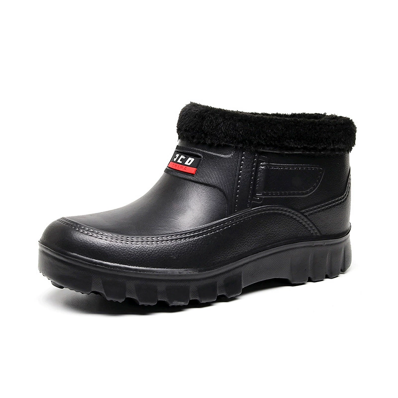 Снежные сапоги мужские зимние легкие цельнолитые EVA водонепроницаемые хлопчатобумажные туфли для теплой мойки автомобиля с рефрижераторной рыбалкой