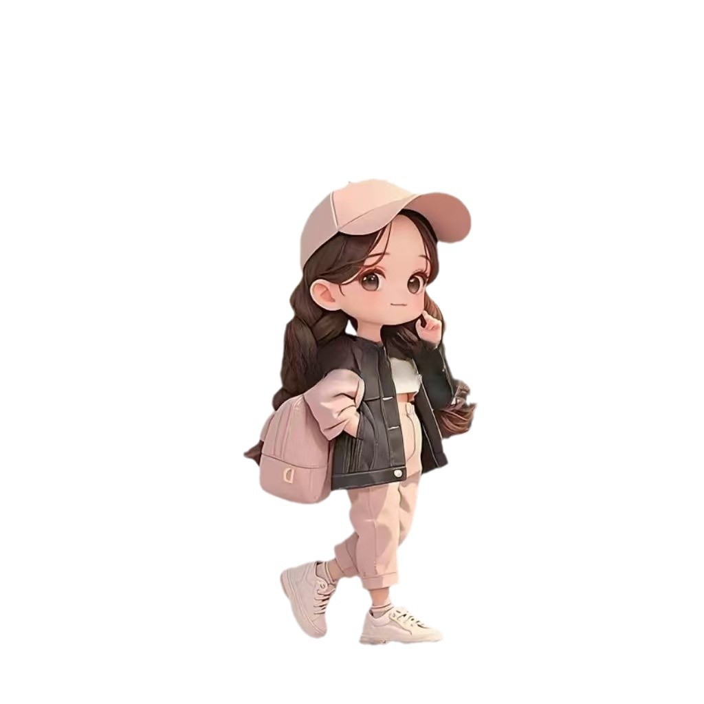Nuevo estilo transfronterizo acrílico plano linda gorra chica colgante de coche colgante de decoración del hogar festivo