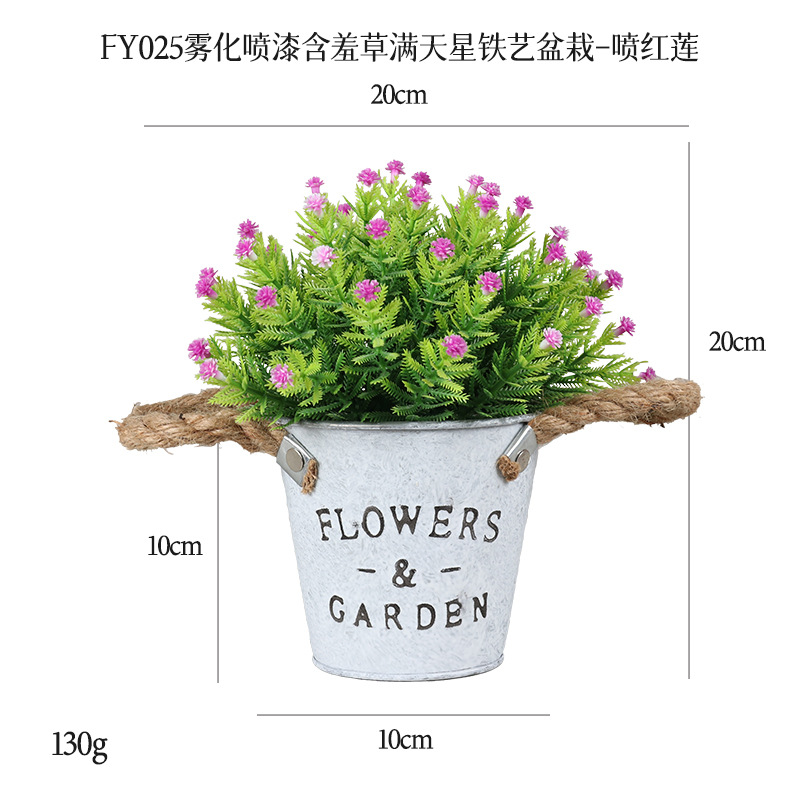 Mini Bonsái de Planta Artificial de Goma Suave para Decoración del Hogar image 32